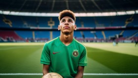 梅西意外停车签名，球迷惊喜不已